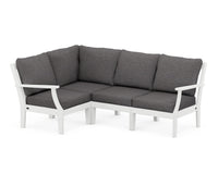 Thumbnail for Trex Yacht Club Modular 4-Piece Deep Seating Set