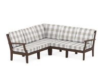 Thumbnail for Trex Yacht Club Modular 5-Piece Deep Seating Set