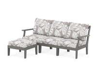 Thumbnail for Trex Yacht Club Modular 4-Piece Deep Seating Set with Ottoman