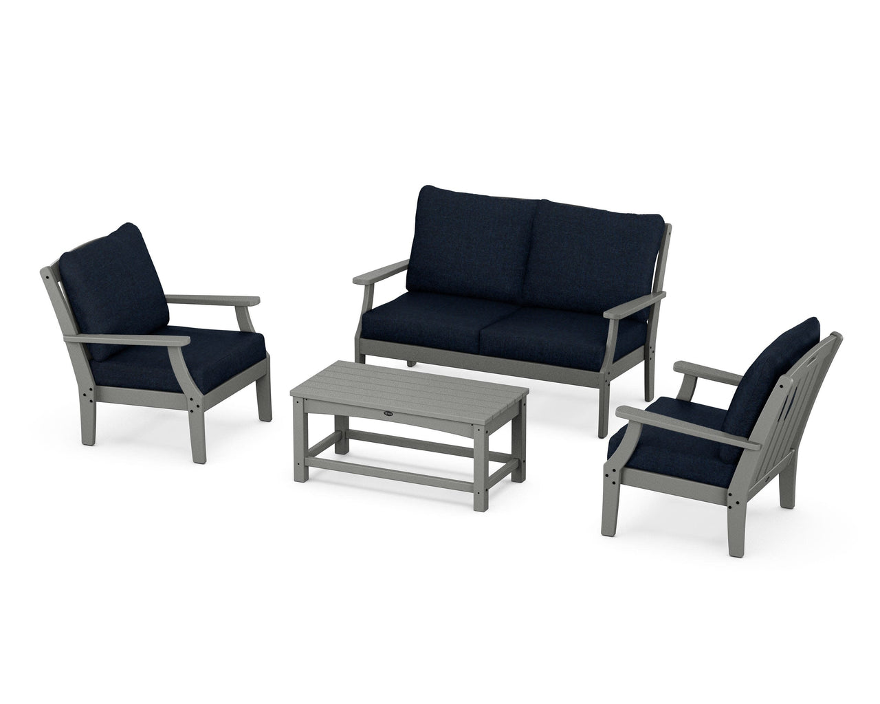 Trex Yacht Club 4-Piece Deep Seating Chair Set