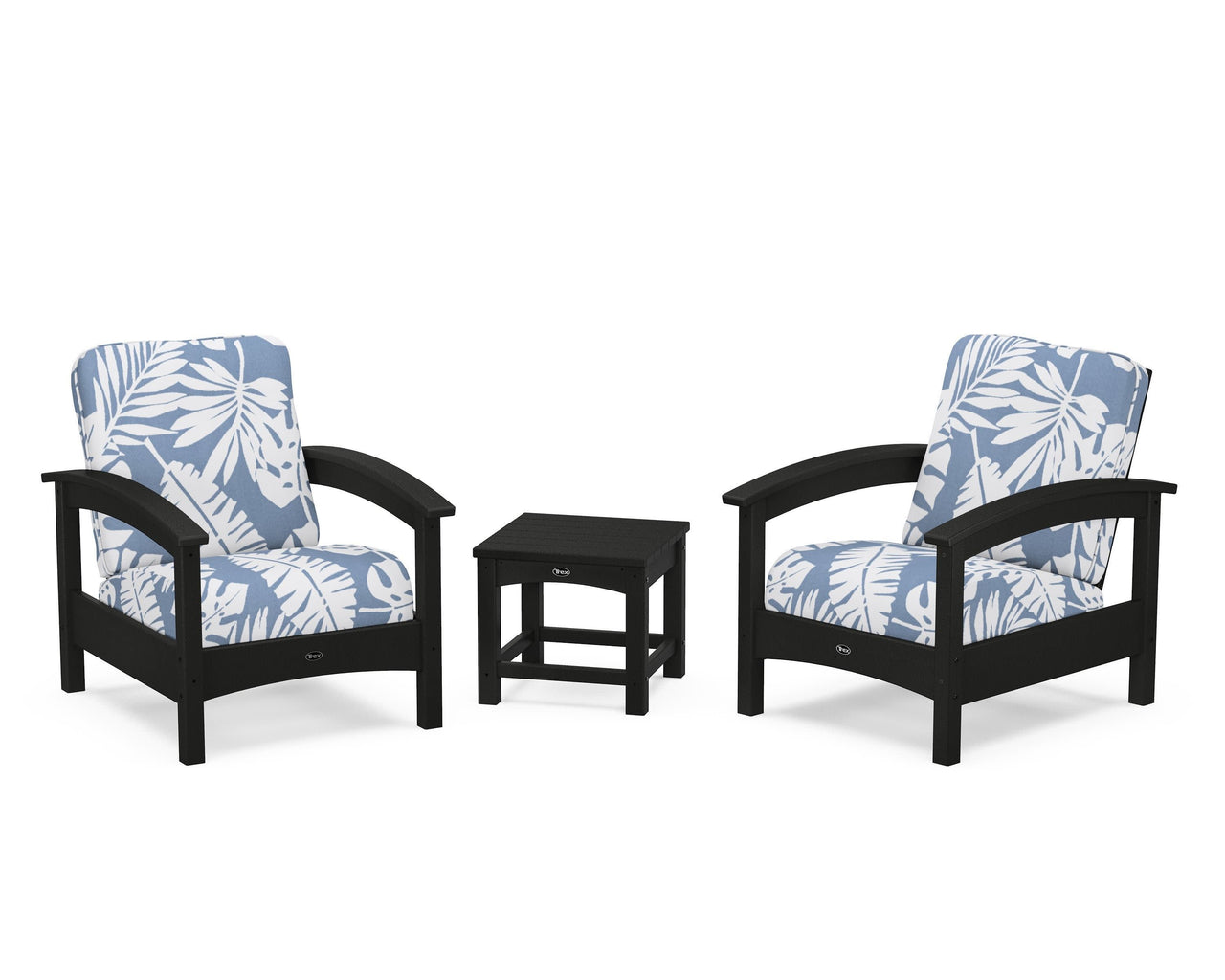 Trex Rockport Club 3-Piece Deep Seating Conversation Set