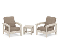 Thumbnail for Trex Rockport Club 3-Piece Deep Seating Conversation Set - Sand Castle