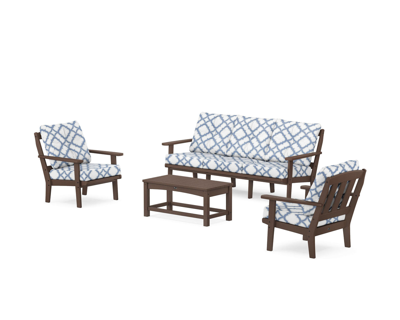 Trex Cape Cod 4-Piece Deep Seating Set with Sofa