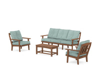 Thumbnail for Trex Cape Cod 4-Piece Deep Seating Set with Sofa