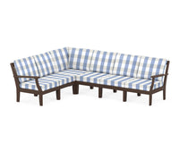 Thumbnail for Trex Yacht Club Modular 6-Piece Deep Seating Set
