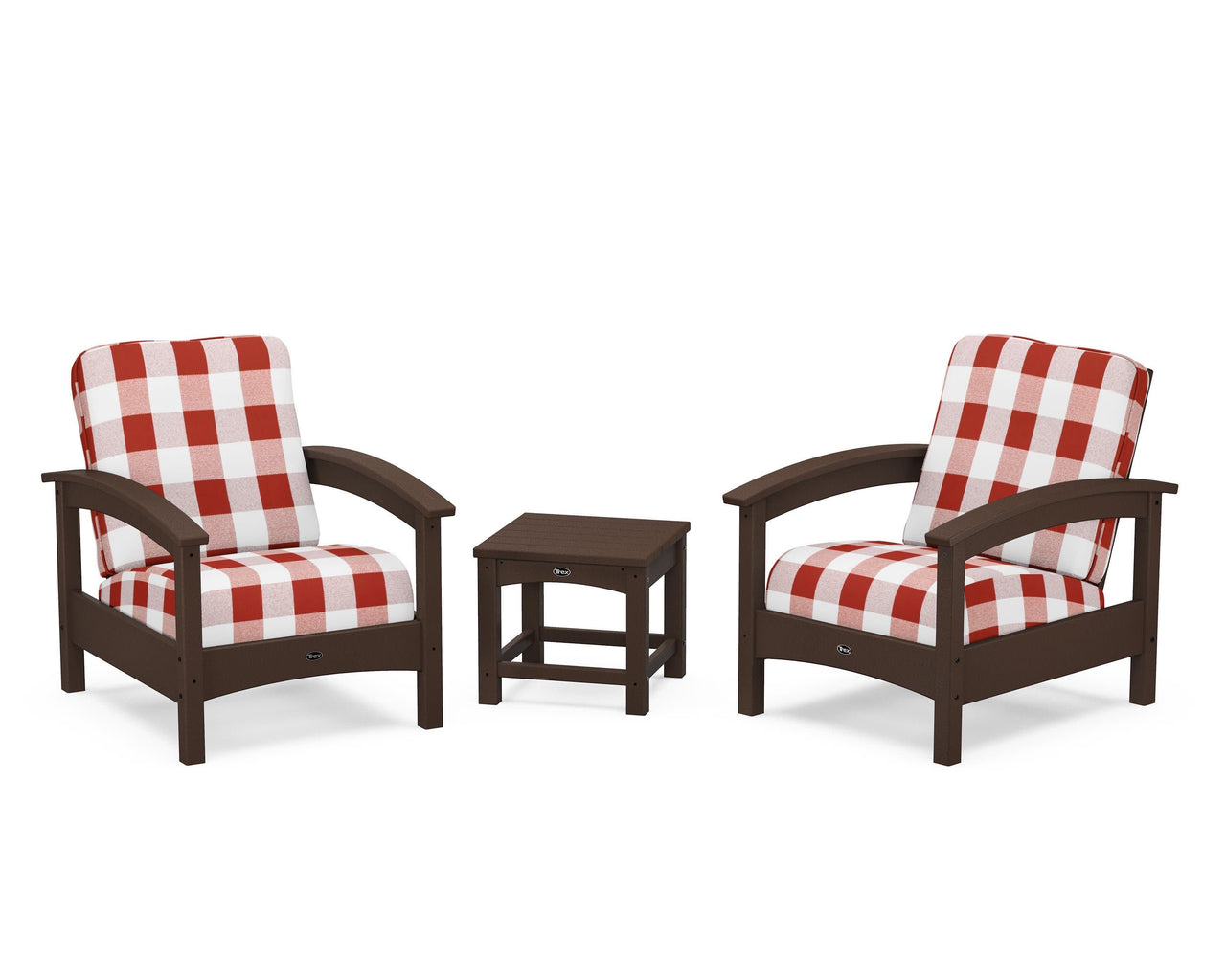 Trex Rockport Club 3-Piece Deep Seating Conversation Set