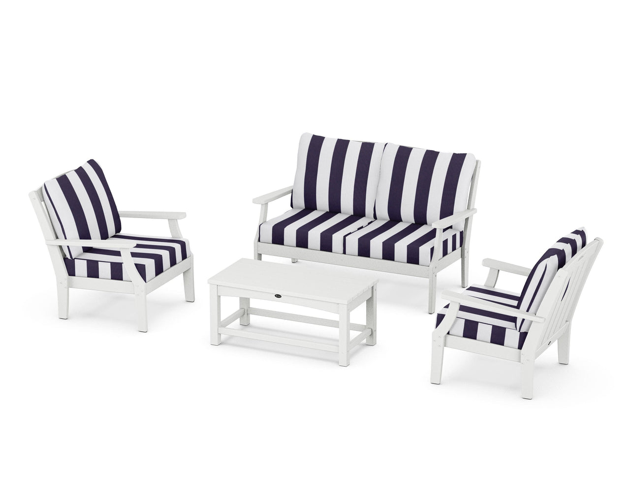 Trex Yacht Club 4-Piece Deep Seating Chair Set
