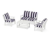 Thumbnail for Trex Yacht Club 4-Piece Deep Seating Chair Set