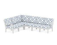 Thumbnail for Trex Yacht Club Modular 6-Piece Deep Seating Set