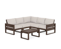 Thumbnail for Trex Eastport 6-Piece Deep Seating Sectional + Coffee Table Set