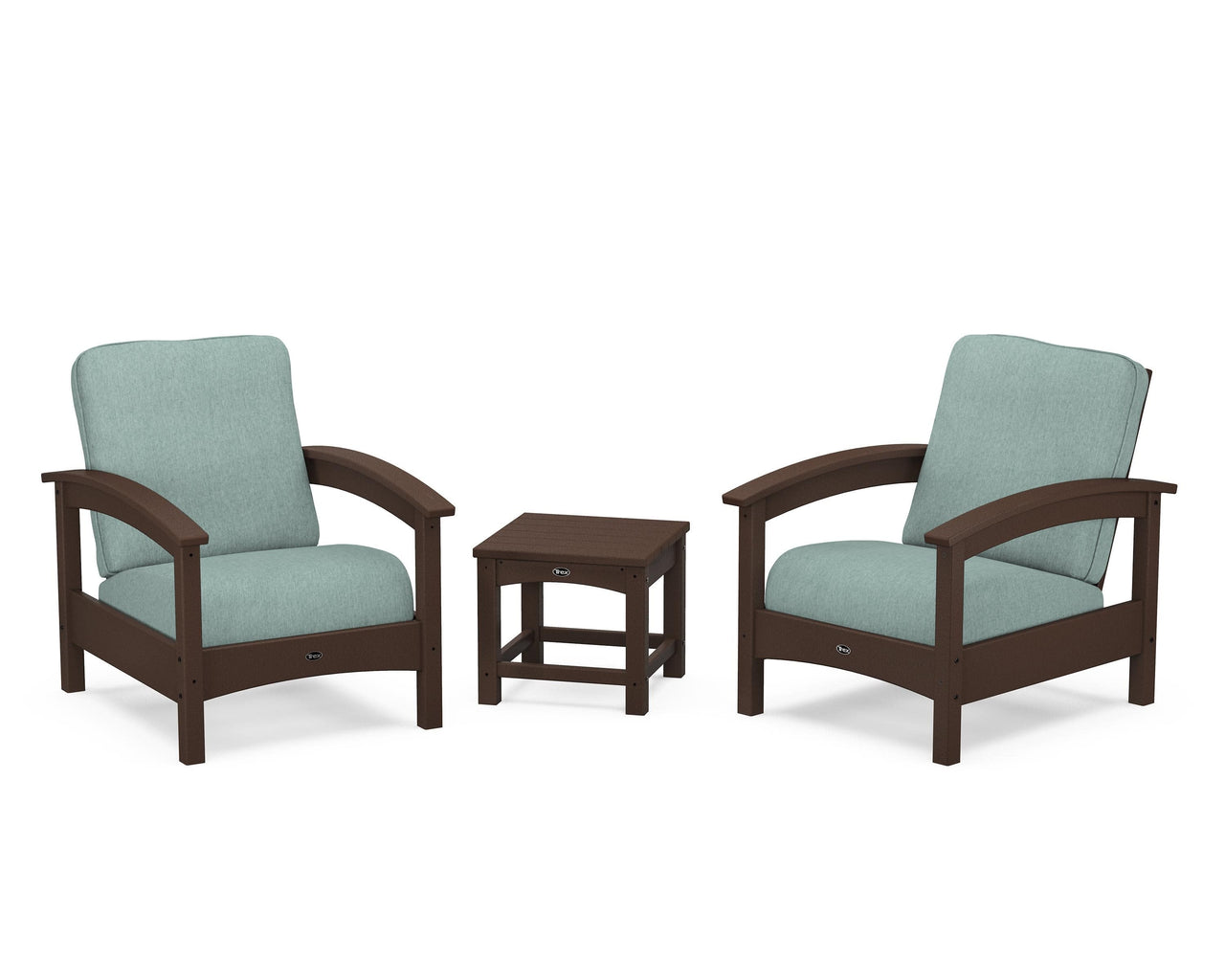 Trex Rockport Club 3-Piece Deep Seating Conversation Set
