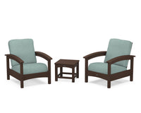 Thumbnail for Trex Rockport Club 3-Piece Deep Seating Conversation Set