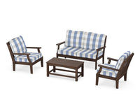 Thumbnail for Trex Yacht Club 4-Piece Deep Seating Chair Set