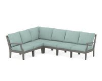 Thumbnail for Trex Yacht Club Modular 6-Piece Deep Seating Set
