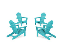 Thumbnail for Trex 4-Piece Monterey Bay Adirondack Chair Conversation Set