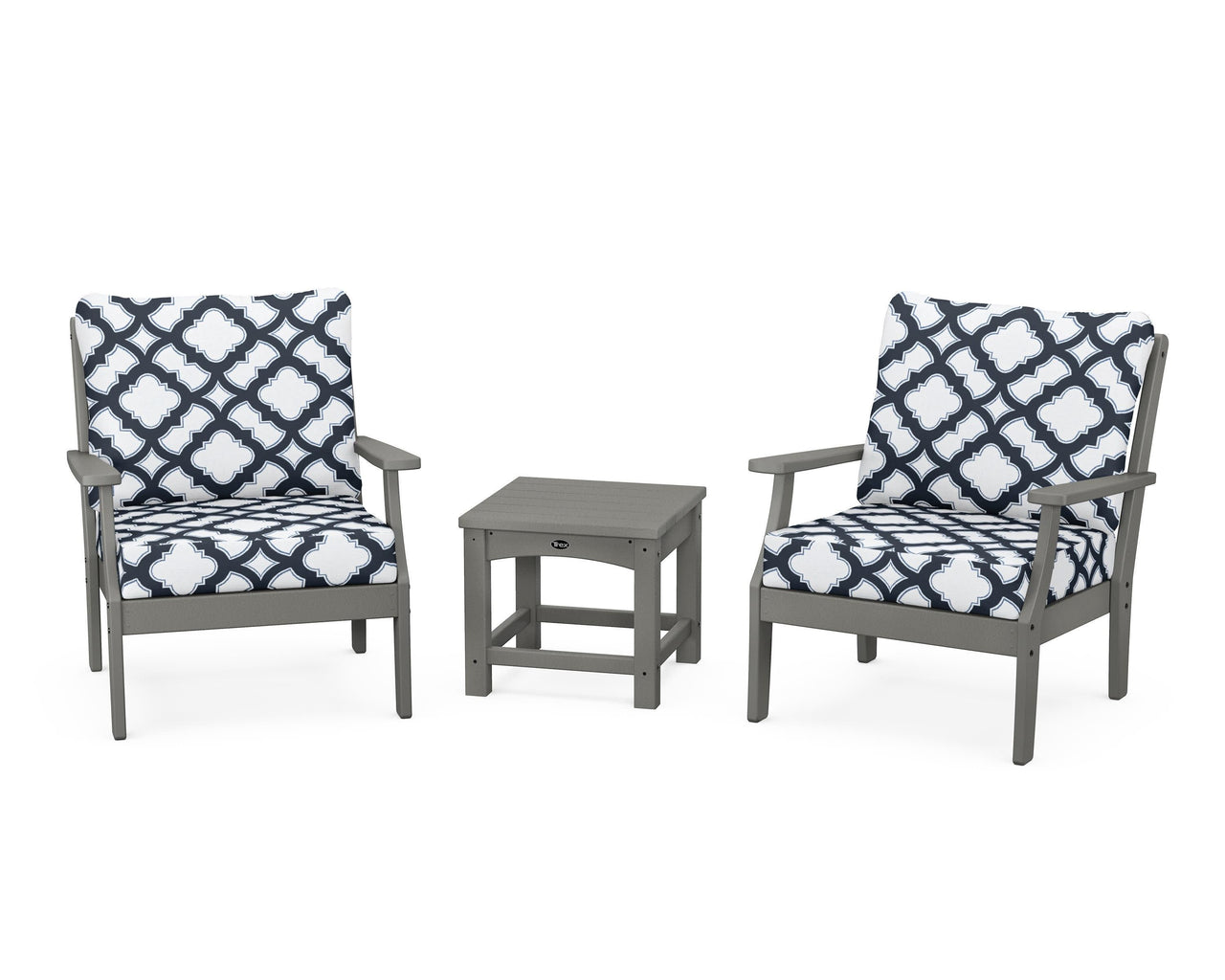 Trex Yacht Club 3-Piece Deep Seating Set