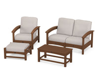 Thumbnail for Trex Rockport 4-Piece Deep Seating Conversation Group
