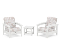 Thumbnail for Trex Rockport Club 3-Piece Deep Seating Conversation Set