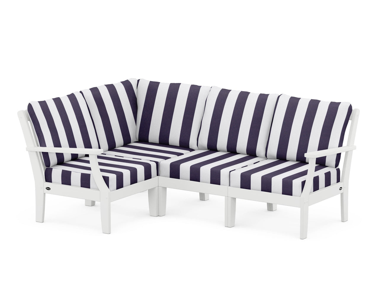 Trex Yacht Club Modular 4-Piece Deep Seating Set