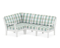 Thumbnail for Trex Yacht Club Modular 4-Piece Deep Seating Set