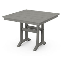 Thumbnail for Polywood 37 Inch Farmhouse Trestle Dining Table