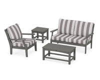 Thumbnail for Trex Yacht Club 4-Piece Deep Seating Set