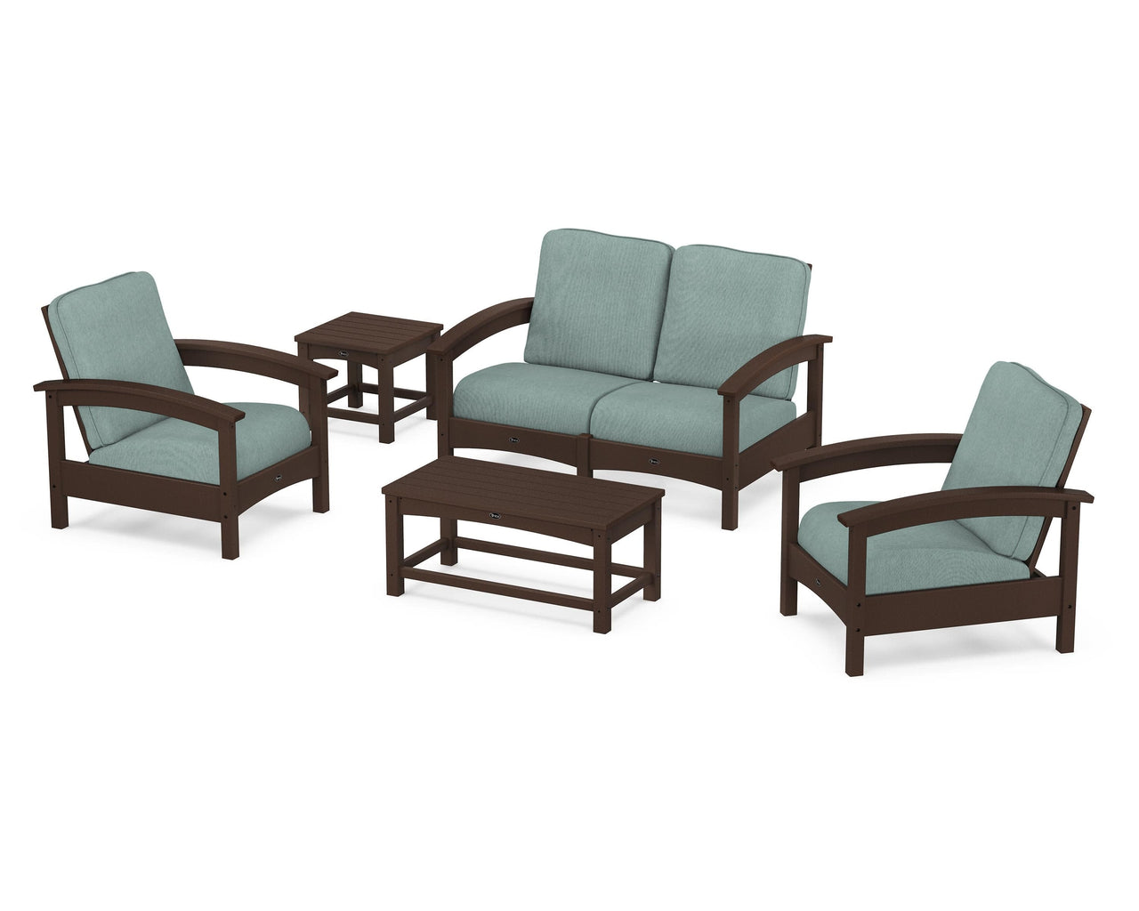 Trex Rockport Club 6-Piece Deep Seating Conversation Set