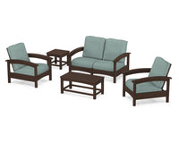 Thumbnail for Trex Rockport Club 6-Piece Deep Seating Conversation Set