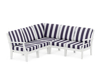 Thumbnail for Trex Yacht Club Modular 5-Piece Deep Seating Set