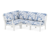 Thumbnail for Trex Yacht Club Modular 4-Piece Deep Seating Set