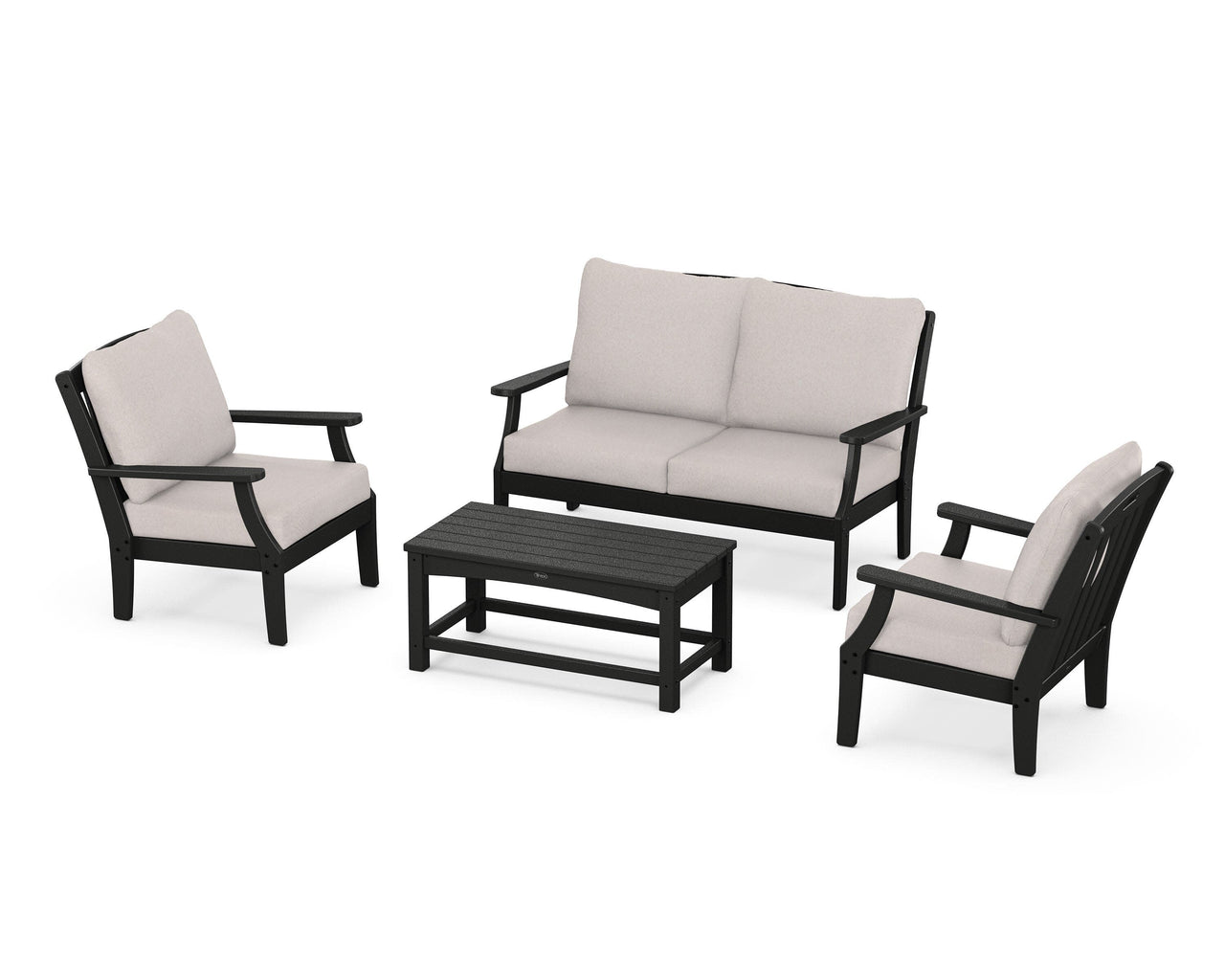 Trex Yacht Club 4-Piece Deep Seating Chair Set