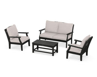Thumbnail for Trex Yacht Club 4-Piece Deep Seating Chair Set