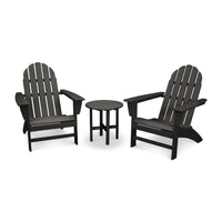 Thumbnail for POLYWOOD Vineyard 3 Piece Adirondack Set