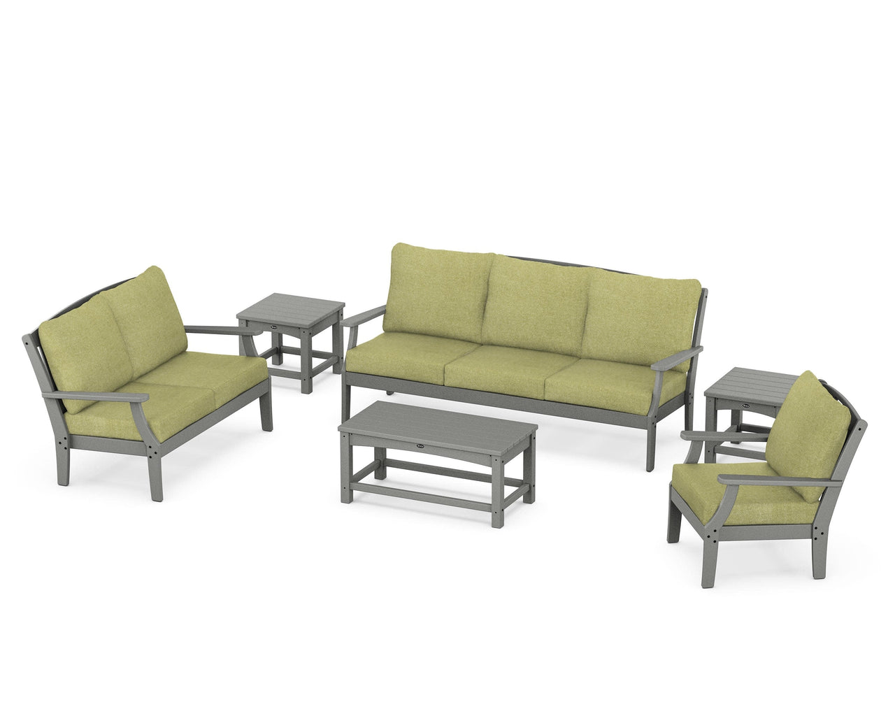 Trex Yacht Club 6-Piece Deep Seating Set