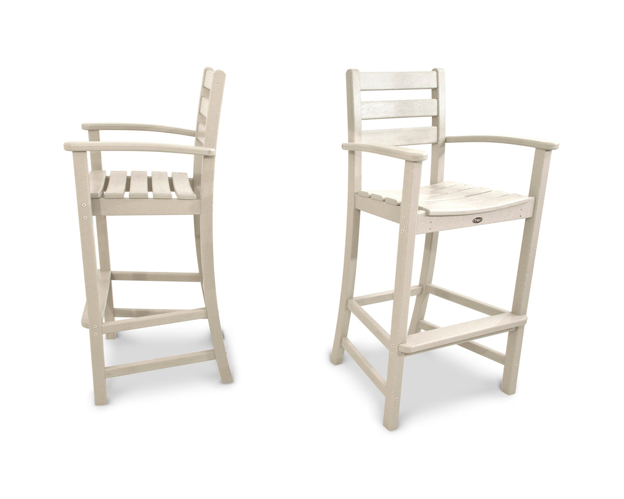 Trex Monterey Bay 2-Piece Bar Chair Set - Sand Castle