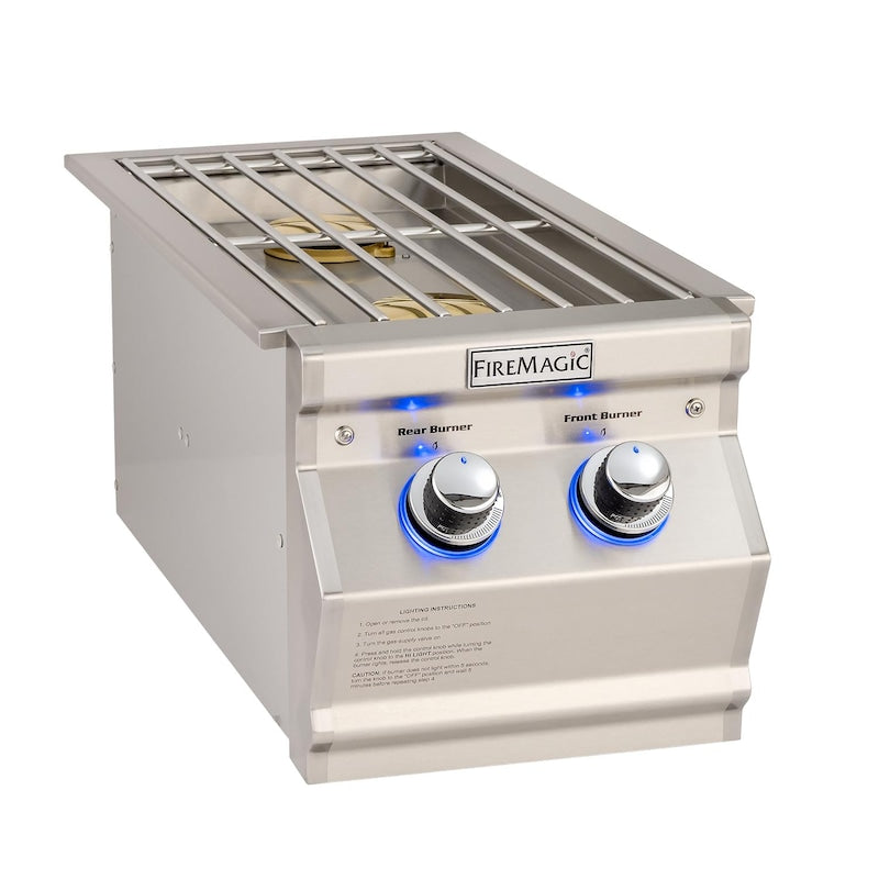 Fire Magic Aurora Built-In Gas Double Side Burner