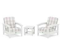 Thumbnail for Trex Rockport Club 3-Piece Deep Seating Conversation Set