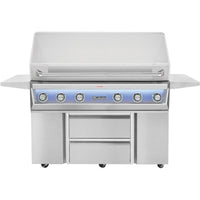 Thumbnail for Twin Eagles Eagle One 54-Inch 4-Burner Gas Grill with Sear Zone & Two Infrared Rotisserie Burners On Deluxe Cart
