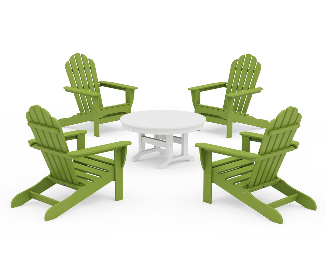 Trex 5-Piece Monterey Bay Adirondack Chair Conversation Group