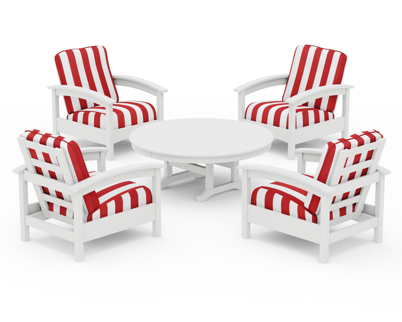 Trex Rockport 5-Piece Deep Seating Set