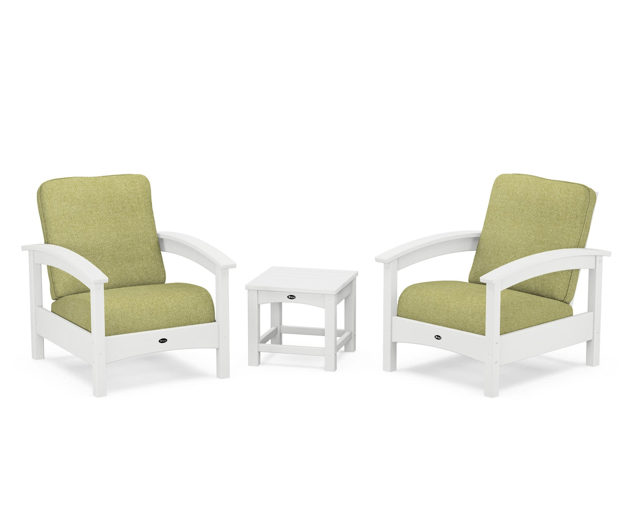 Trex Rockport Club 3-Piece Deep Seating Conversation Set