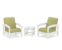 Thumbnail for Trex Rockport Club 3-Piece Deep Seating Conversation Set