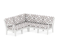Thumbnail for Trex Yacht Club Modular 5-Piece Deep Seating Set