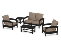 Thumbnail for Trex Rockport Club 6-Piece Deep Seating Conversation Set