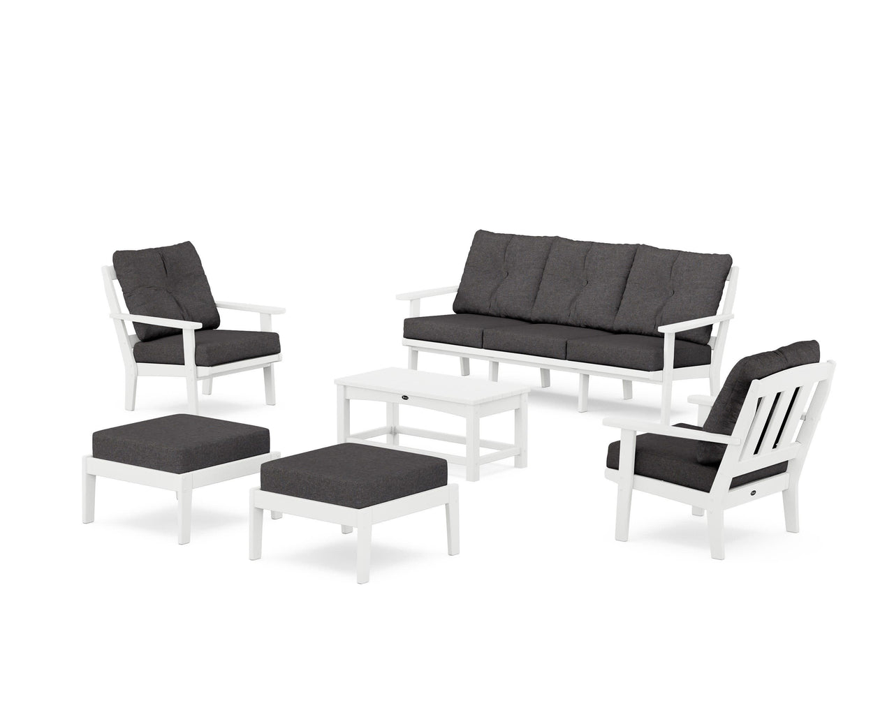 Trex Cape Cod 6-Piece Lounge Sofa Set