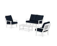 Thumbnail for Trex Cape Cod 4-Piece Deep Seating Set with Loveseat
