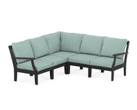 Thumbnail for Trex Yacht Club Modular 5-Piece Deep Seating Set