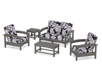 Thumbnail for Trex Rockport Club 6-Piece Deep Seating Conversation Set