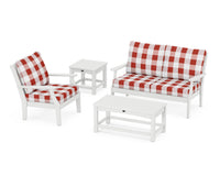 Thumbnail for Trex Yacht Club 4-Piece Deep Seating Set