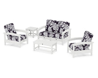 Thumbnail for Trex Rockport Club 6-Piece Deep Seating Conversation Set